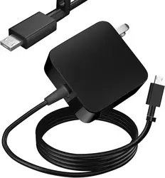 Compact 33W 19V 1.75A Micro - USB Laptop Charger with Small Square Tip (US charger)