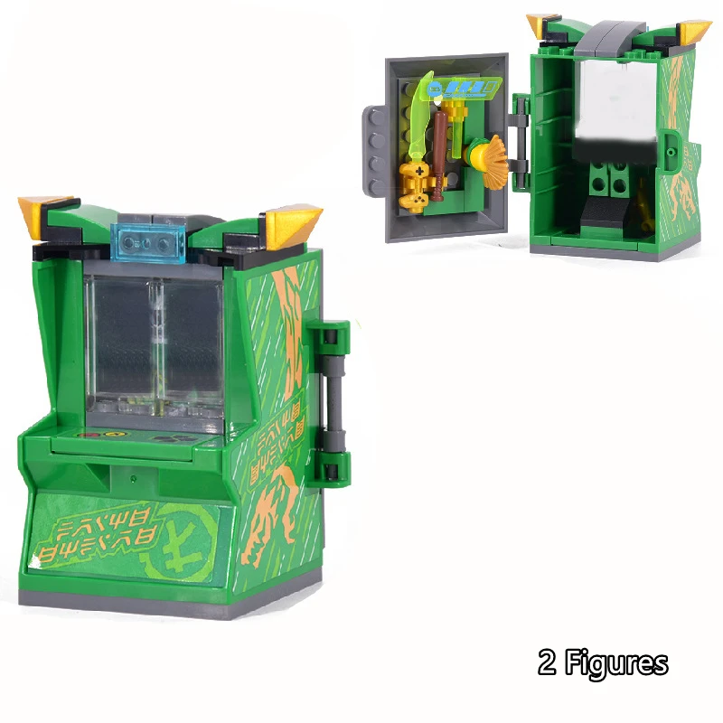 Ninja Retro Mini Arcade Game Console Building Blocks KAI JAY ZANE