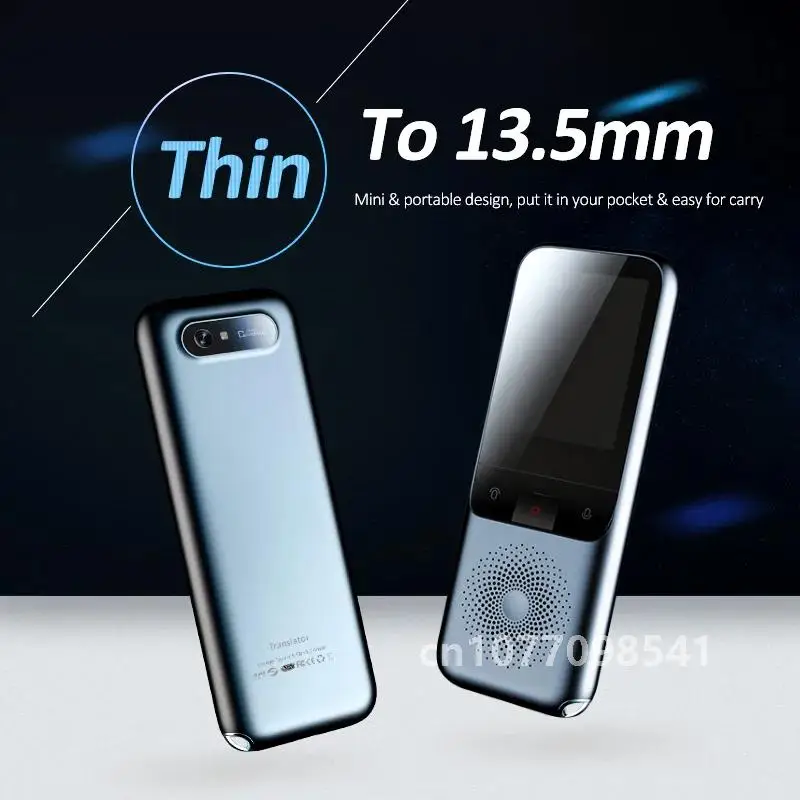 New T11 Portable Audio Translator 138 Language Smart Translator Offline In Real Time Smart Voice AI Voice Photo