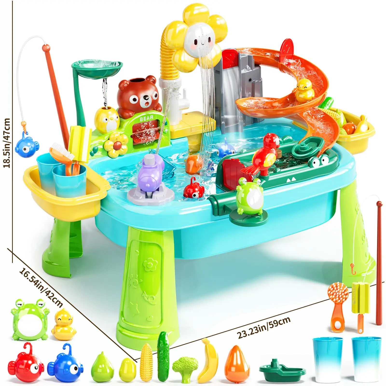 Giochi per lavello da tavolo ad acqua per bambini