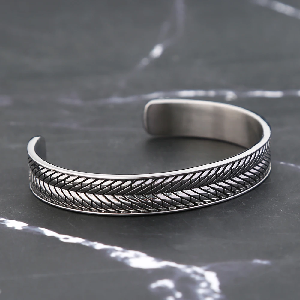 ヴィンテージ VINTAGE シルバー ホルスエタニティ バングル