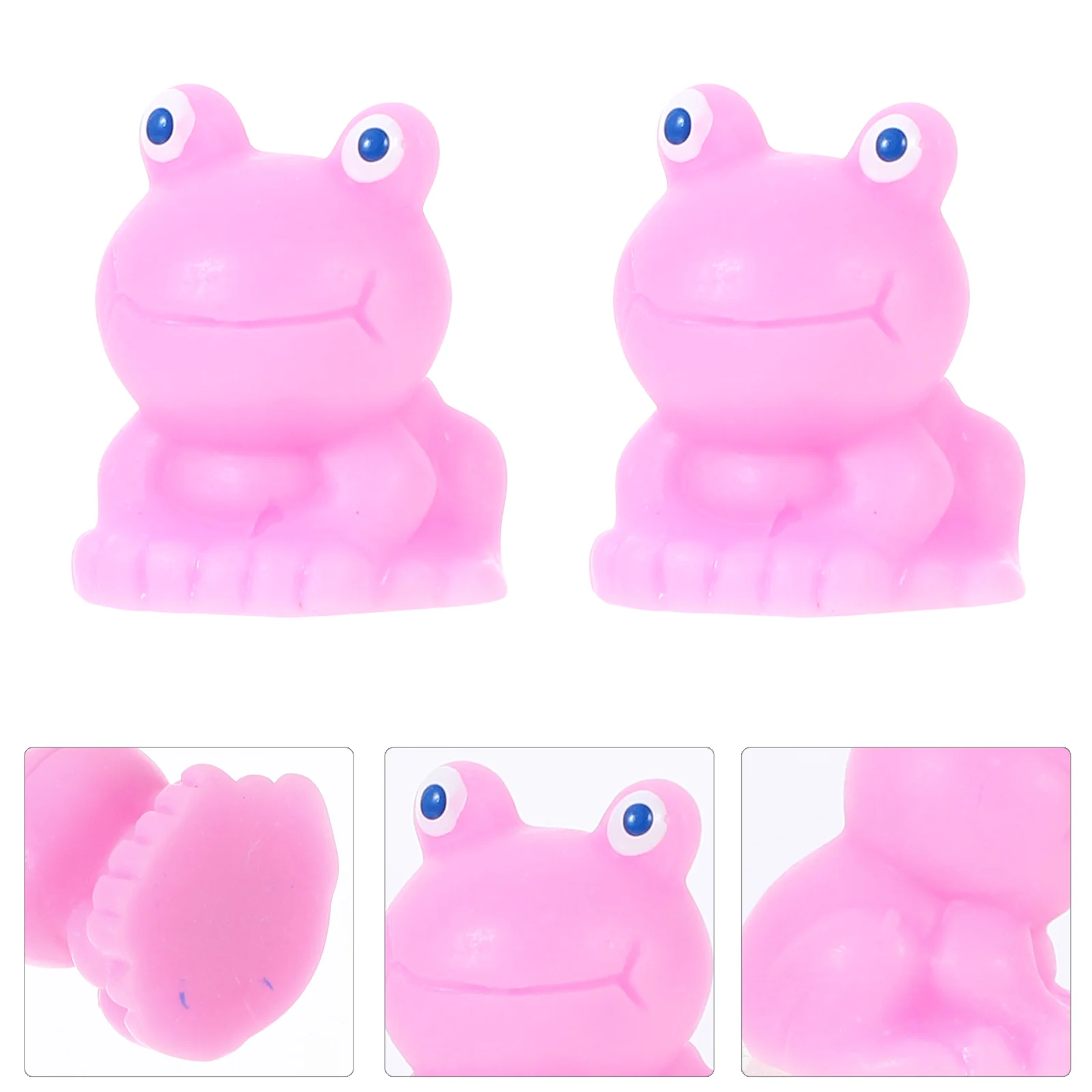 

20Pcs Miniature Frog Statues Resin Craft Frog Figures Mini Garden Frog Ornaments Tiny Frog Models
