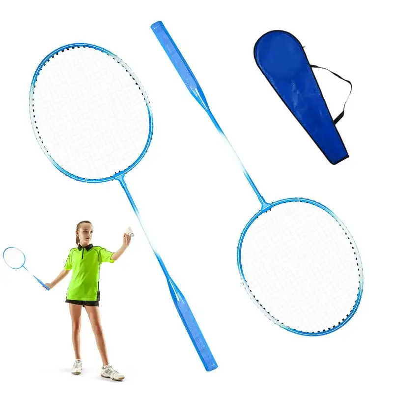 

Badminton Rackets Portable 2 Player Badminton Racquets Set Badminton Set For Adults Outdoor Recreation Accessories Sports Gear