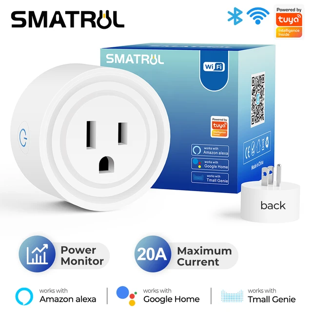 Smart Plug Wifi Socket Life App  Control Wifi Smart Timer Plug - 20a Smart Wifi  Plug - Aliexpress