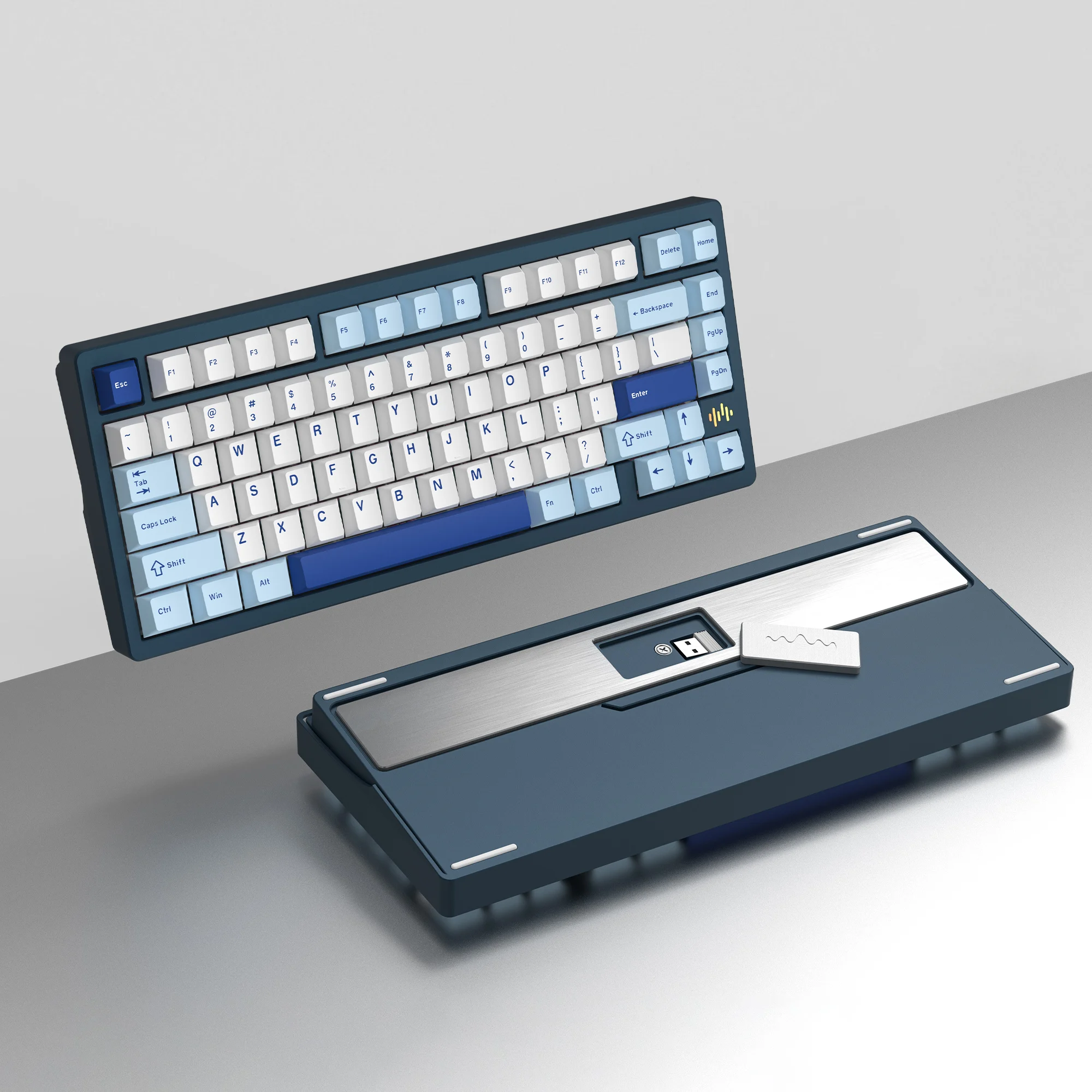 RGBアルミニウムメカニカルキーボード,QMK経由のクイックリリース