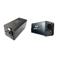 Audio Isolator Noise Reduction,Eliminates Current Noise,DI Grounding Box,6.5 XLR Mixer Audio Isolator 1