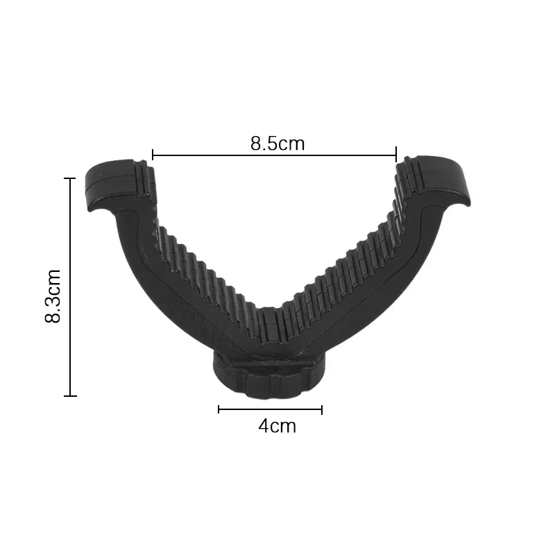 Description Picture 5 of itemTactical Rifle Holder Shooting Rack Gun Rack Top 1/4 Thread Attachment V Yoke For Bipod Tripod Hunting Gun Accessories
