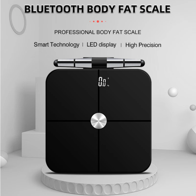 Smart 8 Electrode Scale 2023 New Bioimpedance Electronic Digital Weight  Balance Fat Body Water Muscle Mass Bmi Composition Scale - Bathroom Scales  - AliExpress