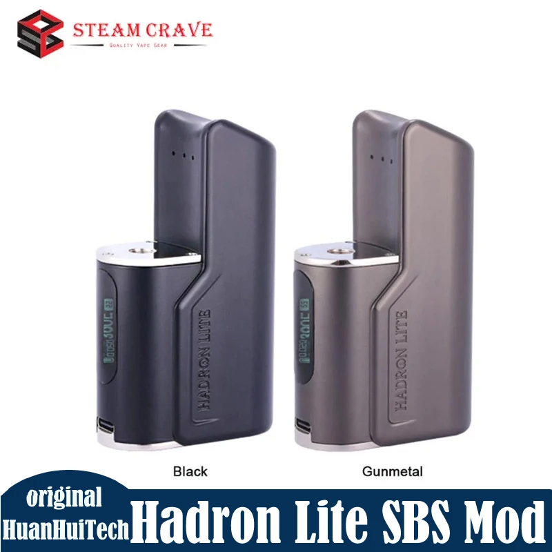 

Original Steam Crave Hadron Lite SBS Mod 100W Box Mod By 18650 20700 21700 Battery Fit Aromamizer Supreme V3 RDTA Tank Atomizer