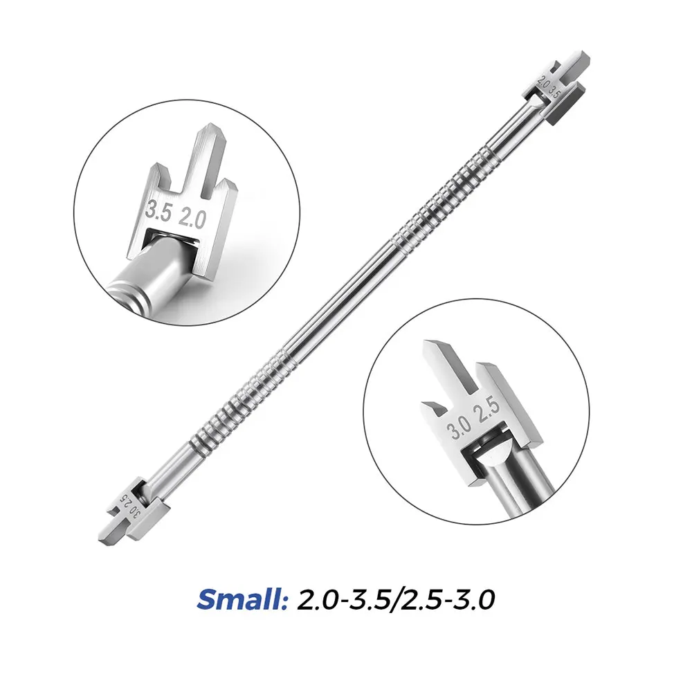 1PC AZDENT Dental Kieferorthopädische Klammern Position Gauge Einstellbare Edelstahl Halterung Stellungs Zahnmedizin Werkzeuge Autoklavierbar – Detail 10