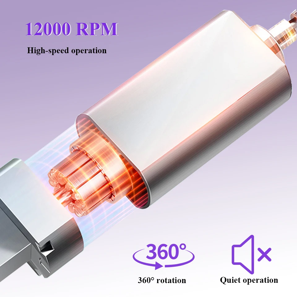 2 in 1 USB 충전식 메이크업 브러쉬 클리너 & 속눈썹 글루 쉐이커, 자동 세척 건조 방수 액체 믹서 도구