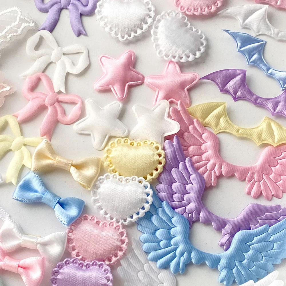 10pcs/pcak Bow Love Stars Packaging Material Card Cover DIY Decoration Ins Photocard Holder Material Accessories Gift 6