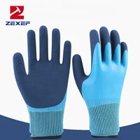ZEXEF Gardening Gloves Puncture Resistant Latex Waterproof Work Protection Wear Resistant Flower Protective Gloves 1