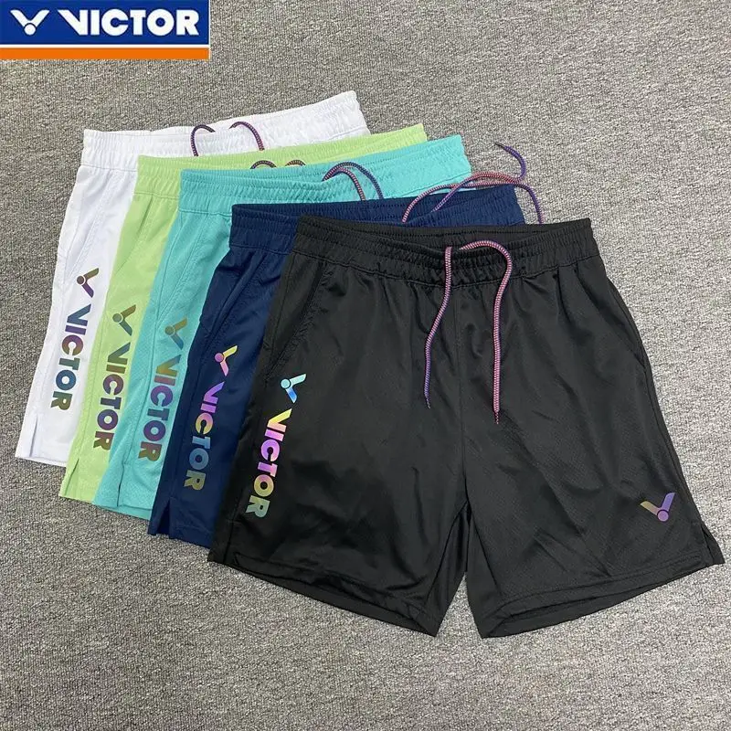 Victor Summer New Men's and Women's Same Badminton Jersey Fitness Quick-drying Breathable Casual Shorts