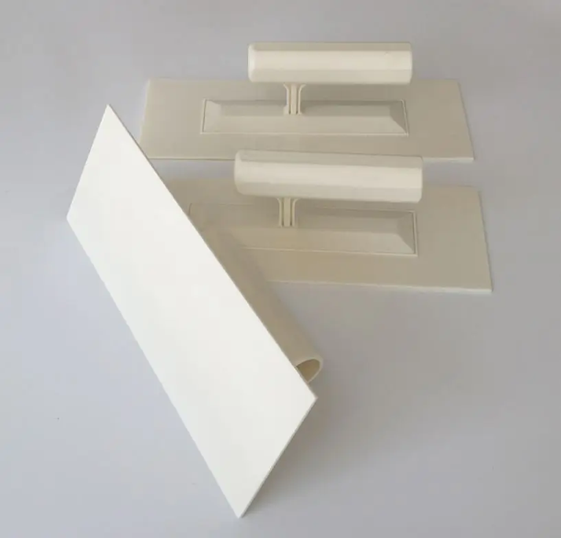 1pc 24x9cm Professional Right angle head Plastic plaster trowel wall paint trowel plastic