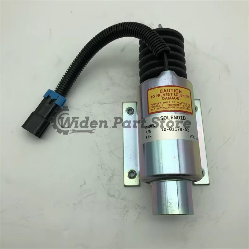 

2370S R-10-01178-02 10-01178-02SV 2-Way Connector 12V Stop Solenoid for Kubota V2203