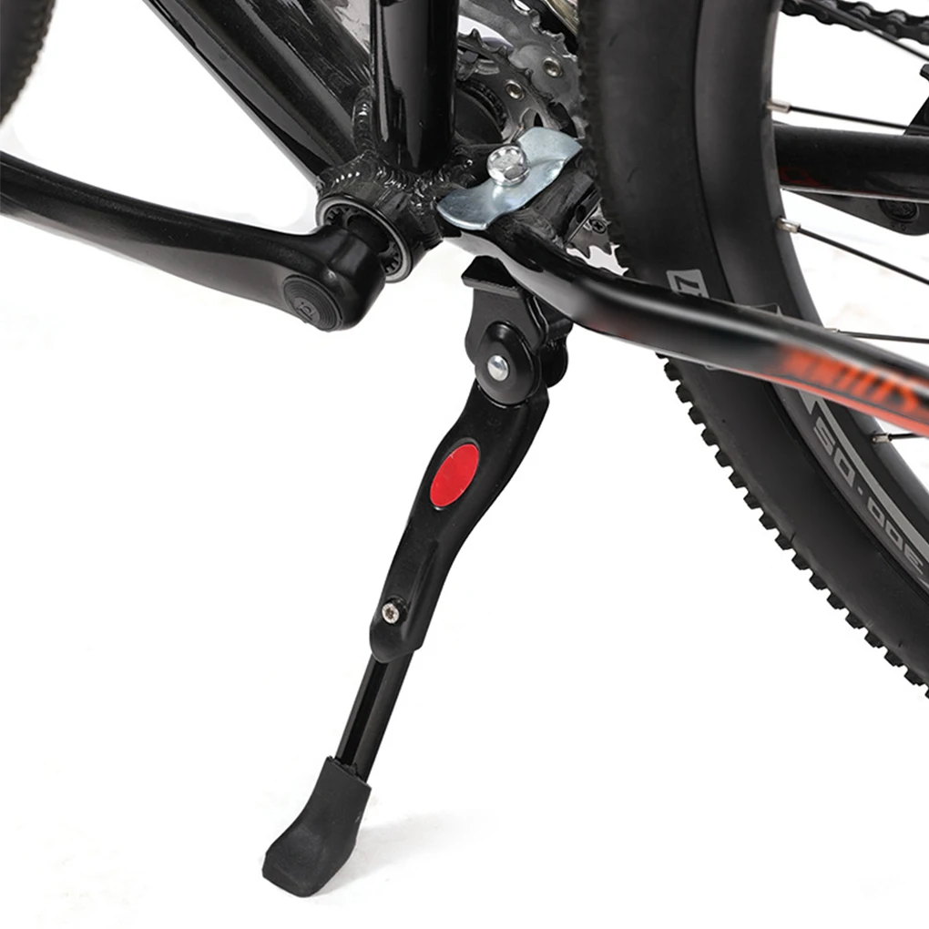 

Bike Side Stand Adjustable Aluminium Alloy Bicycle Single-Side Stand for 24 Inch 26 Inch Mountain Bike Road Bike