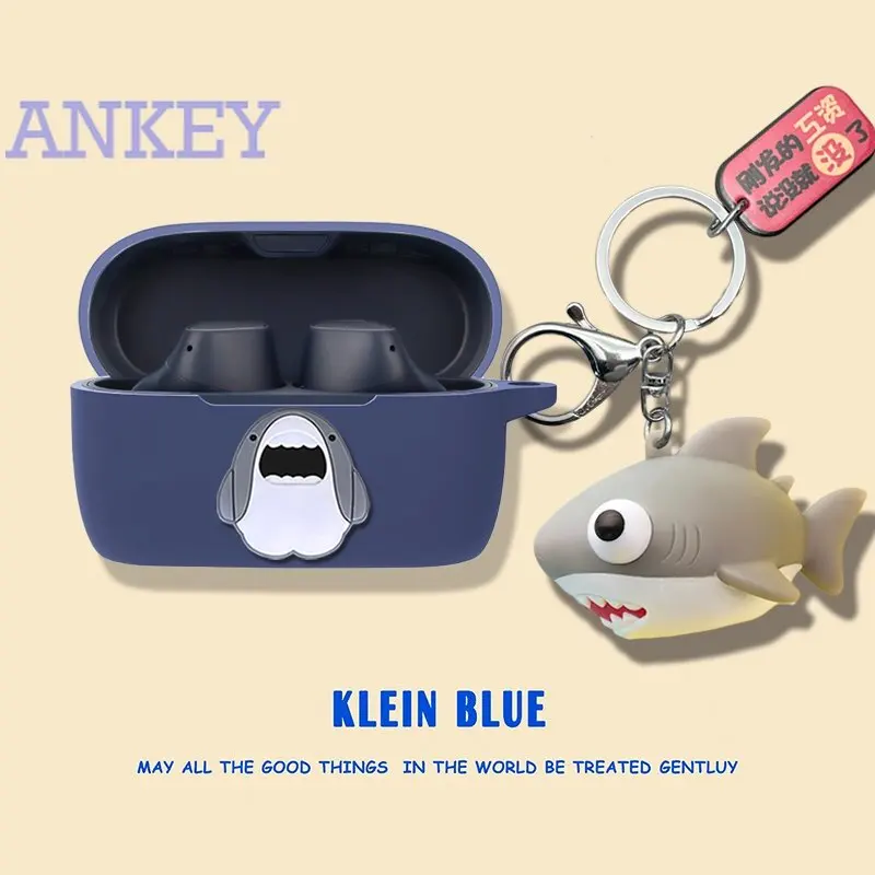 Custodia Per Jabra Elite 4 / Elite4 Active Protective Cute Cartoon Cover Bluetooth Auricolare Shell Tws Cuffie Portatili