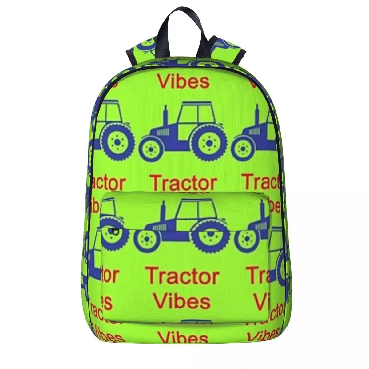 

Tractor Vibes Backpacks Boy Girl Bookbag Students School Bag Cartoon Kids Rucksack Laptop Rucksack Shoulder Bag Large Capacity