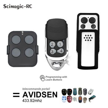 Avidsen 원격 게이트 제어 114253 104700 104251 AVIDSEN 컨트롤러 433 용 롤링 코드 명령 차고 433.92 mhz 교체