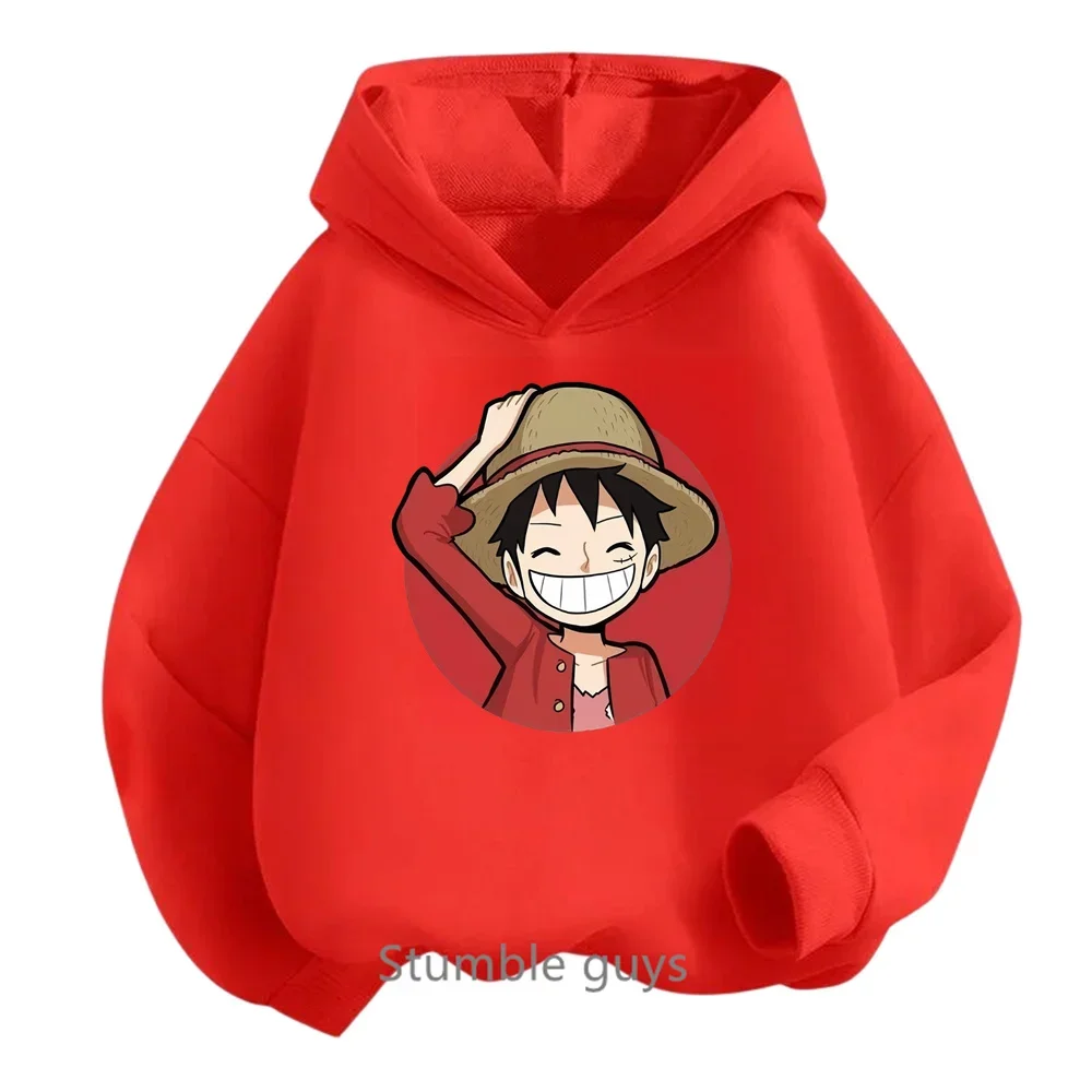 thumbnail image 1 of Sudadera con capucha de una pieza, ropa de anime para niños, ropa para niños, primavera y otoño, ropa para niñas, sudadera con dibujos animados de Luffy Zoro, traje para adolescentes, camisetas con ca, 1 of 5