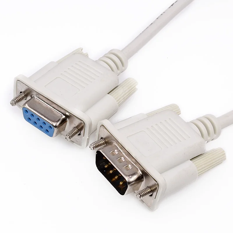 DB9 DB25 DB37 Serial Cable 9 Pin RS232 Male To Female PC Converter Extension Line 9Pin 25Pin 37Pin Adapter Length 1.5m/3m