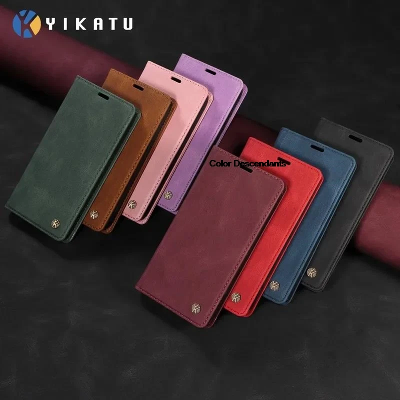 Flip Case For Oneplus 12 5G Magnetic Leather Card Luxury Book Funda One Plus ACE 3 Wallet Cover OnePlus 12R 12 R Etui Shockproof