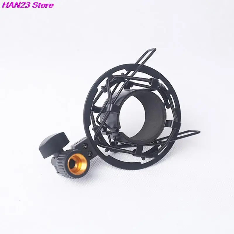 Microphone Shock Mount Locking Knob Reduce Noise Broadcast Clip Studio Recording Mic Holder Spider Condenser microphone shock mount