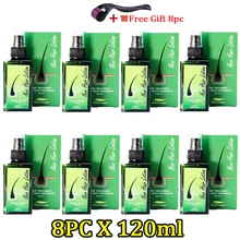 

8PCx120ml Neo Hair lotion Hair Growth Serum Essence Oil Hair Loss Treatment Growth Hair for Men Women Thailand wholesale support