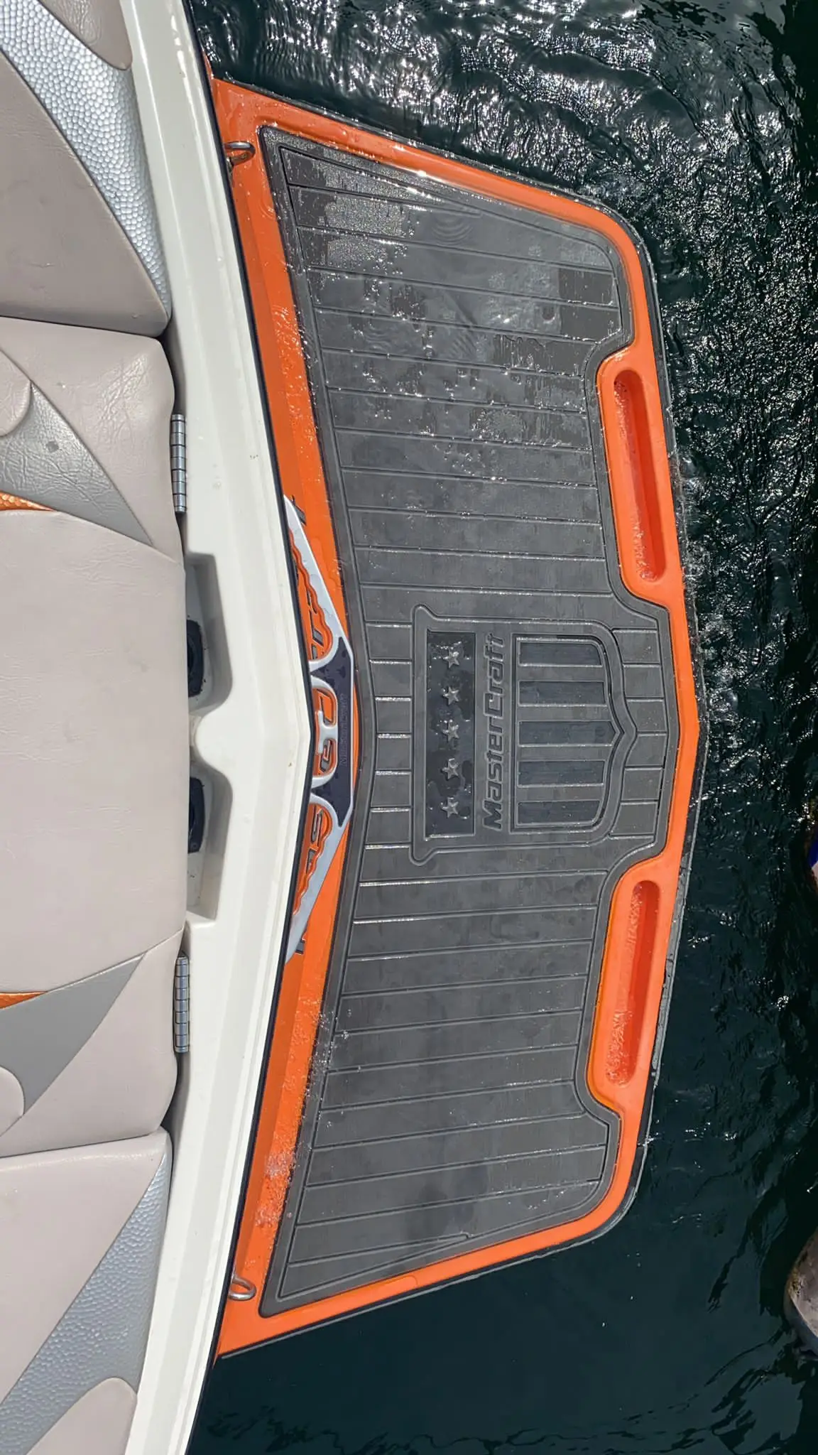 2008 MasterCraft X 2 Boat Swim Platform Pad Boat EVA Faux Foam Teak