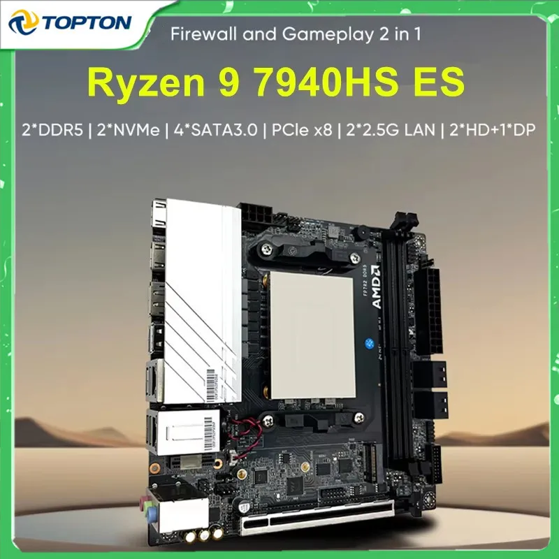 Topton N17 ゲーミングマザーボード AMD Ryzen 9 8945HS/7940HS/7840HS