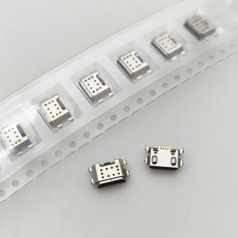 10-50Pcs Micro USB Stecker Lade Port Buchse Schwanz Stecker Für Xiaomi Redmi 9A 10A 12C a01 A03 Reparatur Teile