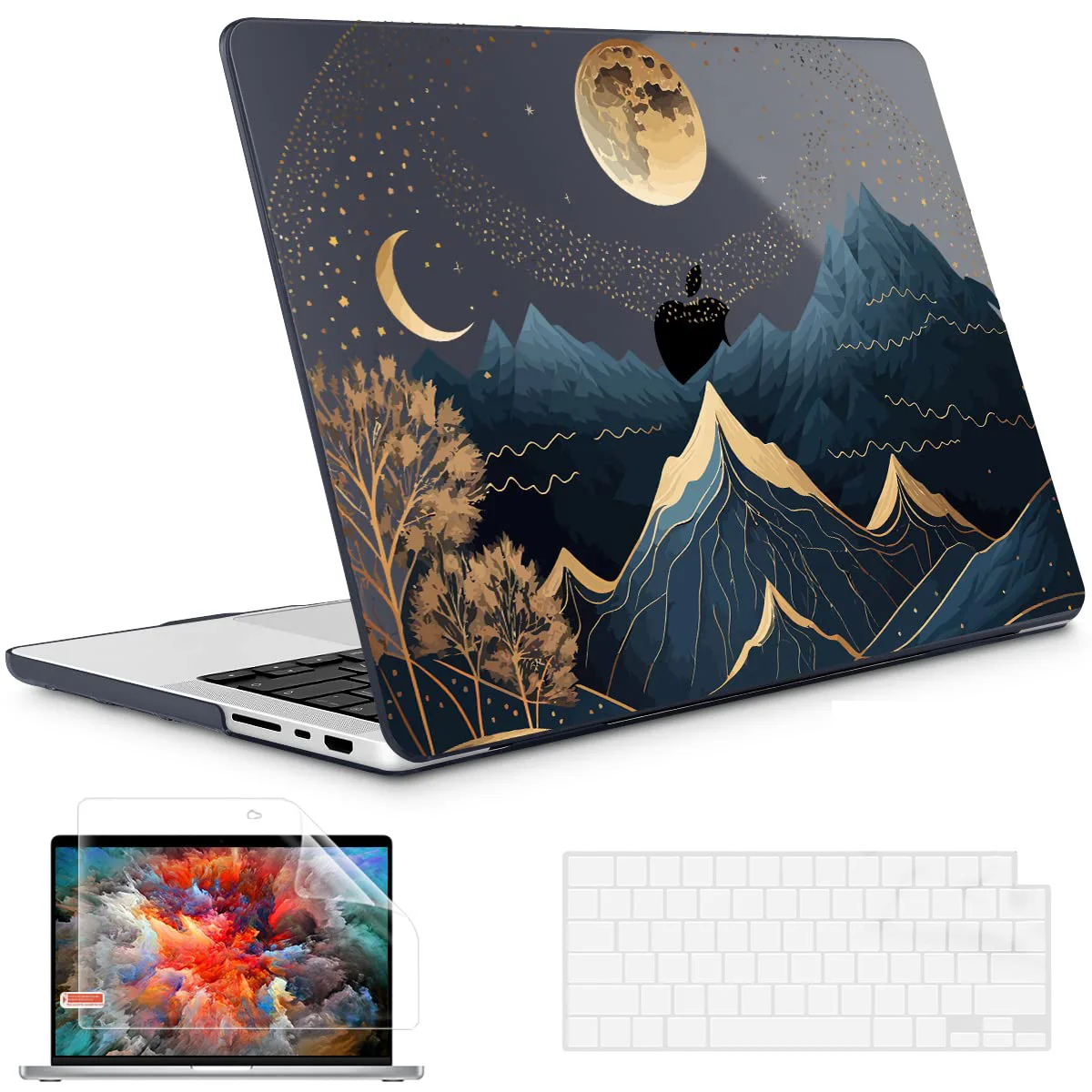 Portátil para Macbook Pro 16 A2991 A2485 m1 m2 ar Chip 13 2023 m3 Pro 14 A2992 A2918 A2918 Case - Imagem 3