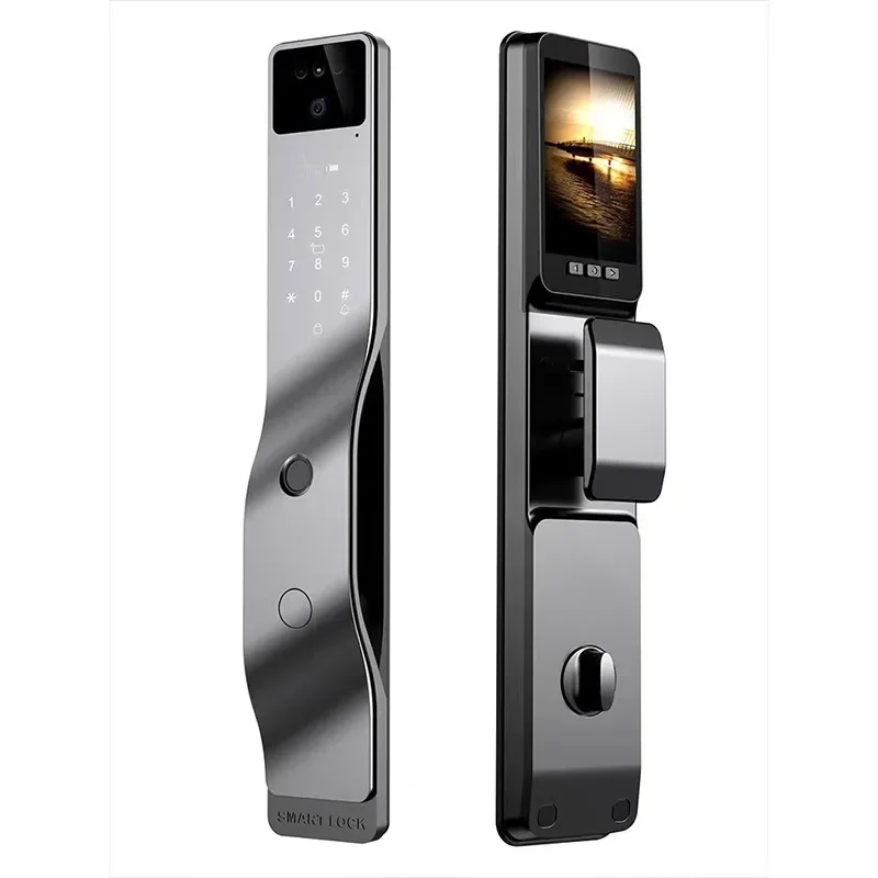 

Tuya Face Recognition Fingerprint Smart Door Lock APP Remote Control Password IC Card Key Unlock Way Electronic Home Door Lock