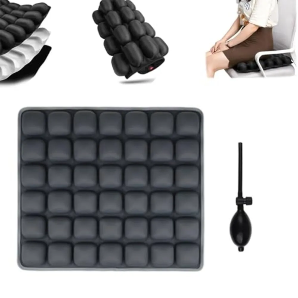 Lightweight Breathable High Rebound Portable 3D Air Cell Travel Cushion