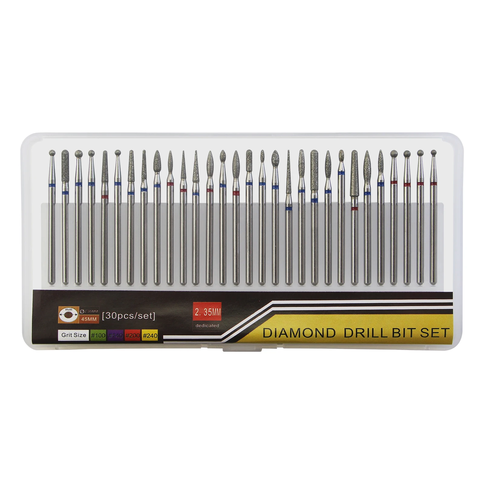 Cuticle Bit for Nail Drill 30pcs,Professional Nail Drill apply to 332