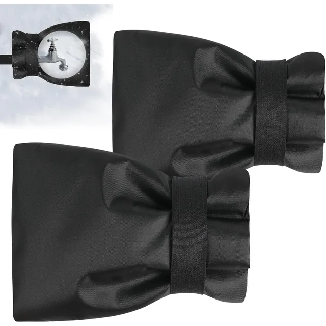 ปลอกหุ้มก๊อกน้ำกลางแจ้งสำหรับฤดูหนาว กันน้ำ กันน้ำค้างแข็ง ป้องกันการแข็งตัว สำหรับท่อในสวน 1