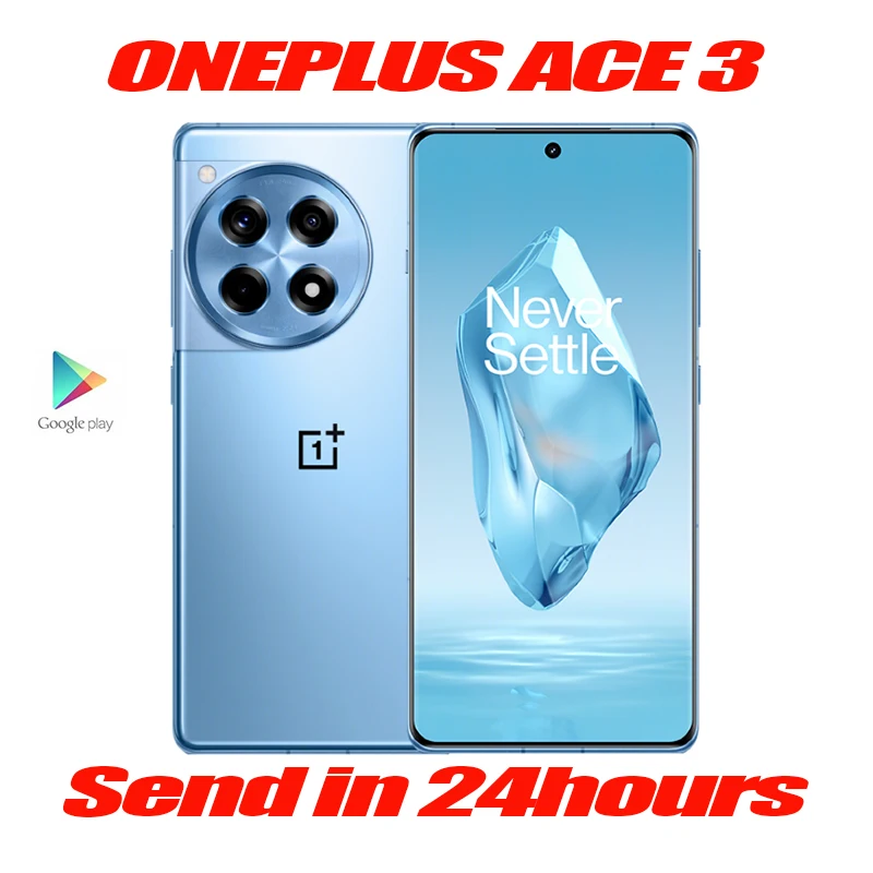 New OnePlus Ace 3 5G Smart Phone 6.78'' 1.5K OLED Screen New OnePlus Ace 3 5G Smart Phone 6.78'' 1.5K OLED Screen