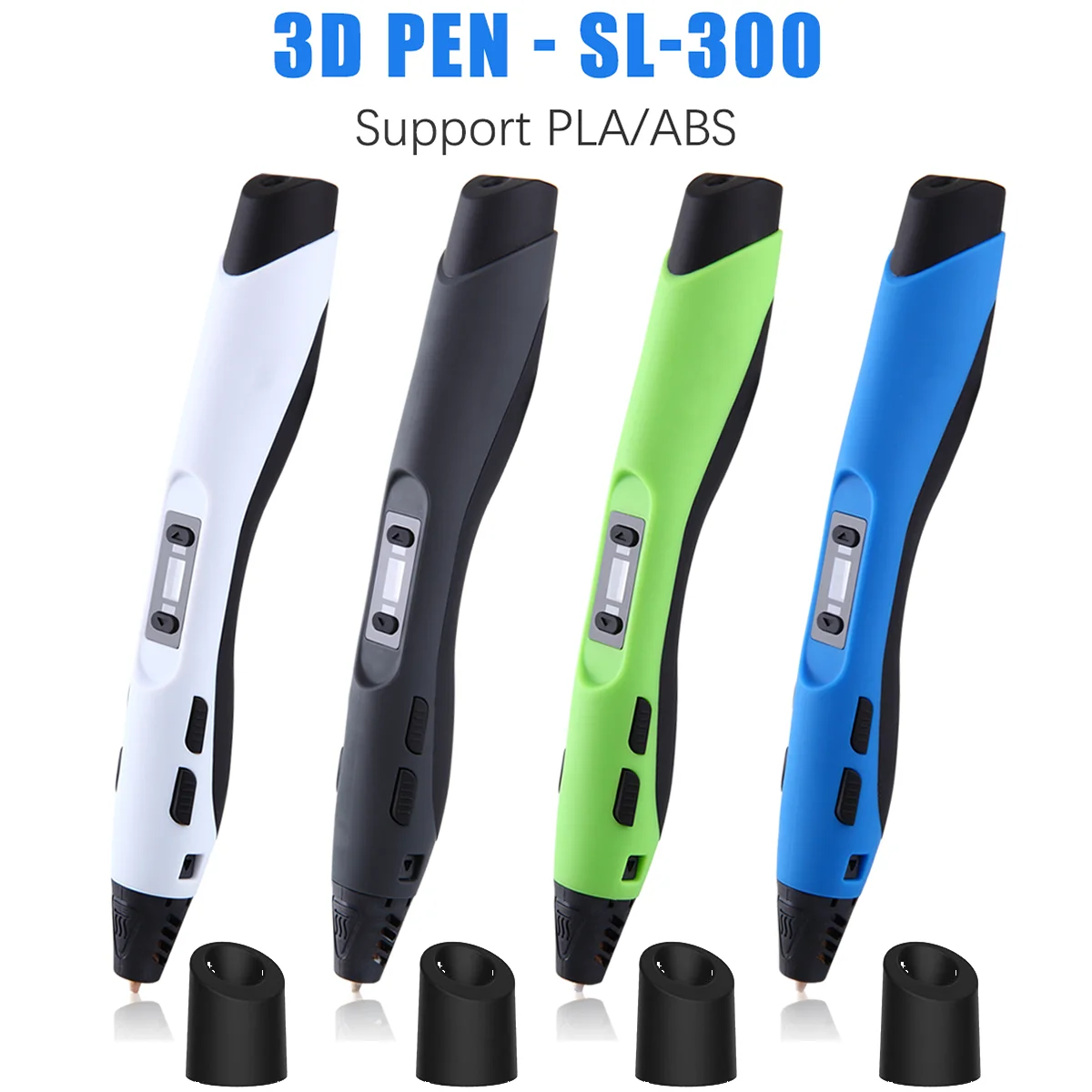 SUNLU 3D Printing Pen SL-300 intelligent 3D Pen for Christmas Gift Child Intelligent 3D Pen Drawing 3D Pens Set 3d printing pen