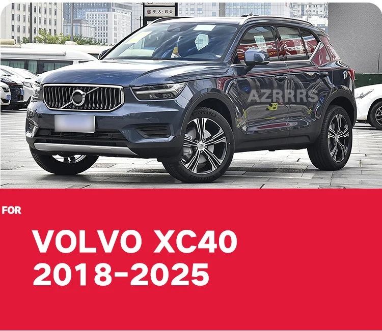 Paraspruzzi Anteriori E Posteriori Per Volvo XC40 2018-2023 - Set 4 Pezzi Con Chiave E Asciugamano In Omaggio