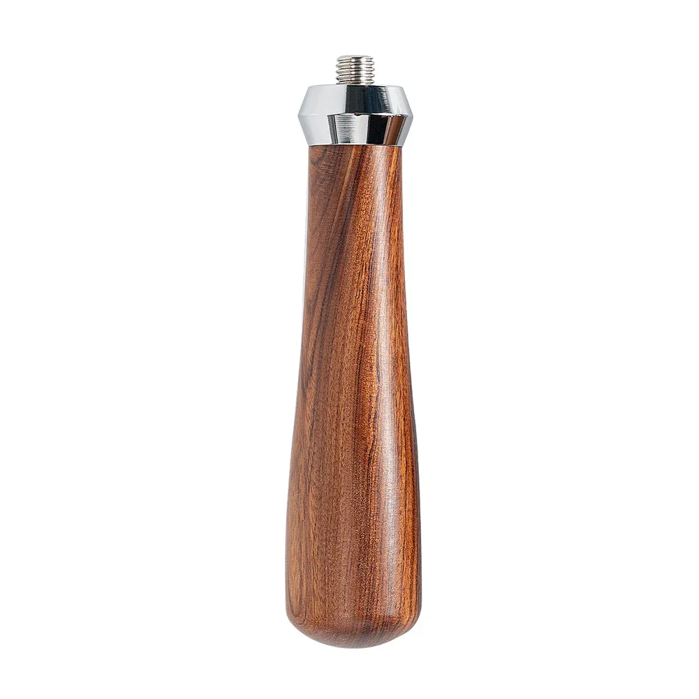 Portafilter Handle Parts Accessories Fittings Kitchen M10 Thread Replacement Solid Walnut Wood Wooden Handle 1pc