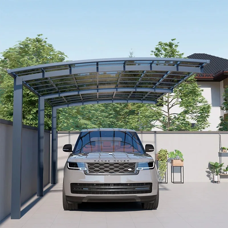 Exterior Backyard Patio External Car Motorcycle Aluminium Alloy Rv Shed Carport Port Canopy Frame Side Tent Walls Gazebo Awning