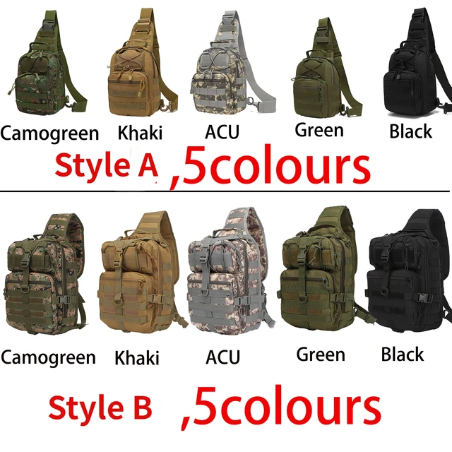 Tactical Assault Pack Sling Backpack Waterproof EDC Rucksack Bag for Outdoor Hiking Camping Hunting Trekking Travelling 2