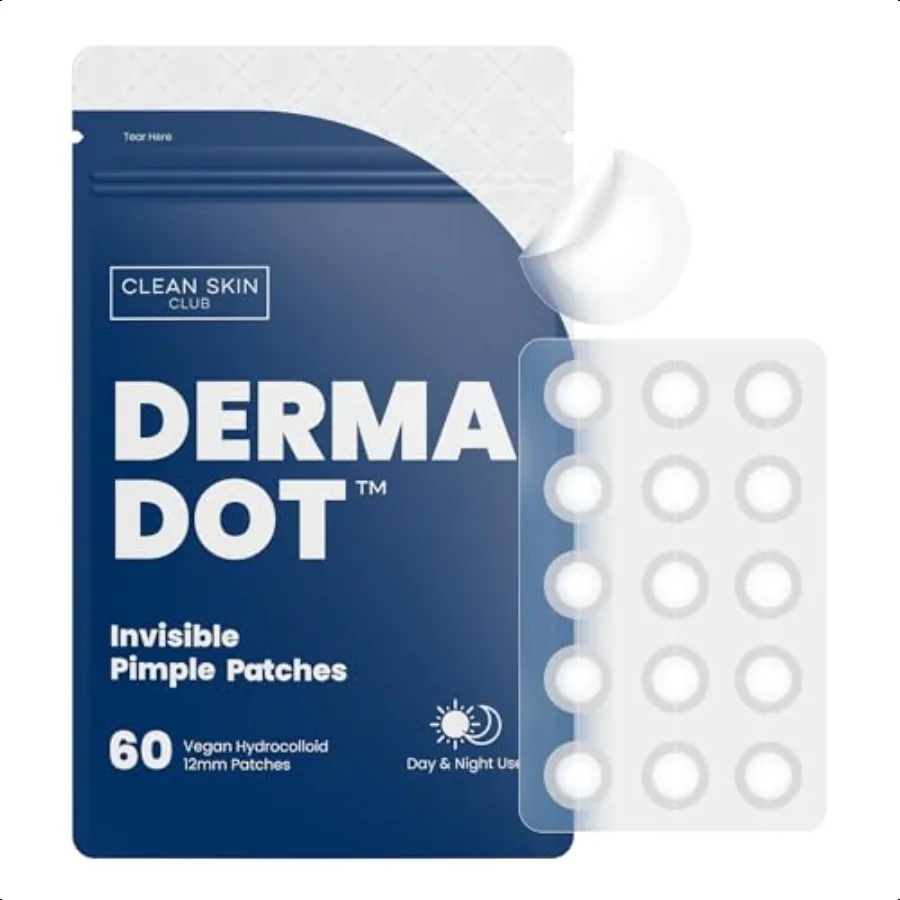 Invisible Vegan Pimple Patches for Clear Skin