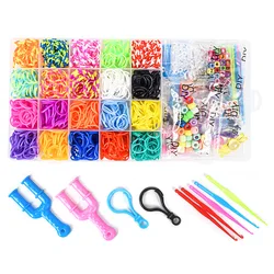 DIY Rubber Loom Band Bracelet Kit for Creative Jewelry Making (K1421ST20)