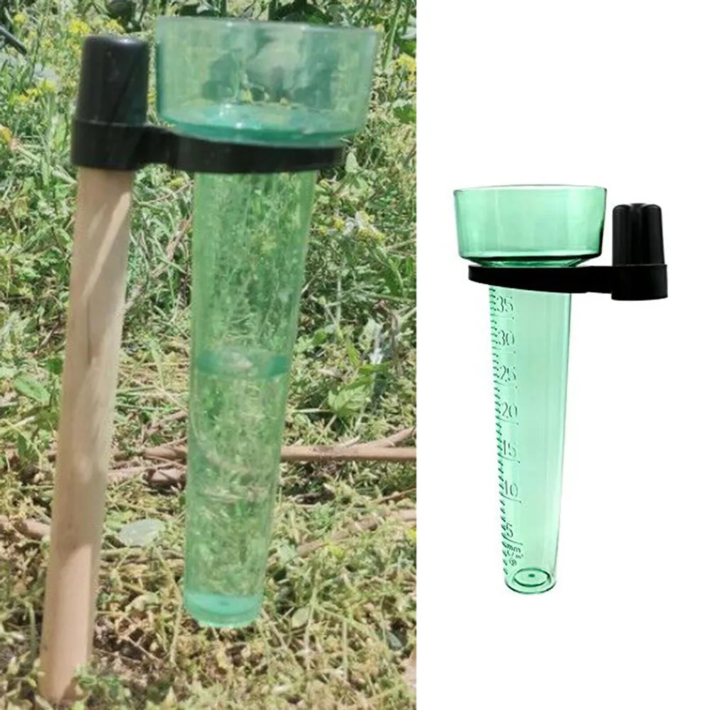 Rain Meter Rain Gauge 1pcs Convenient Durable Easy To Carry Garden Outdoor Meter Light Green Light Weight