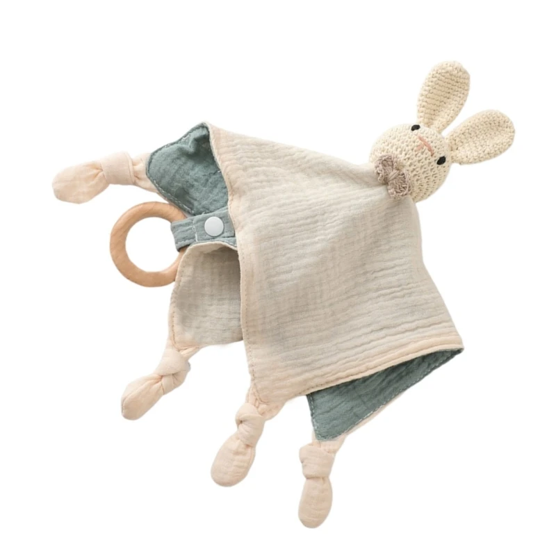 

Baby Teething Blanket Soft & Soothing Newborn Comforter Baby Security Blanket