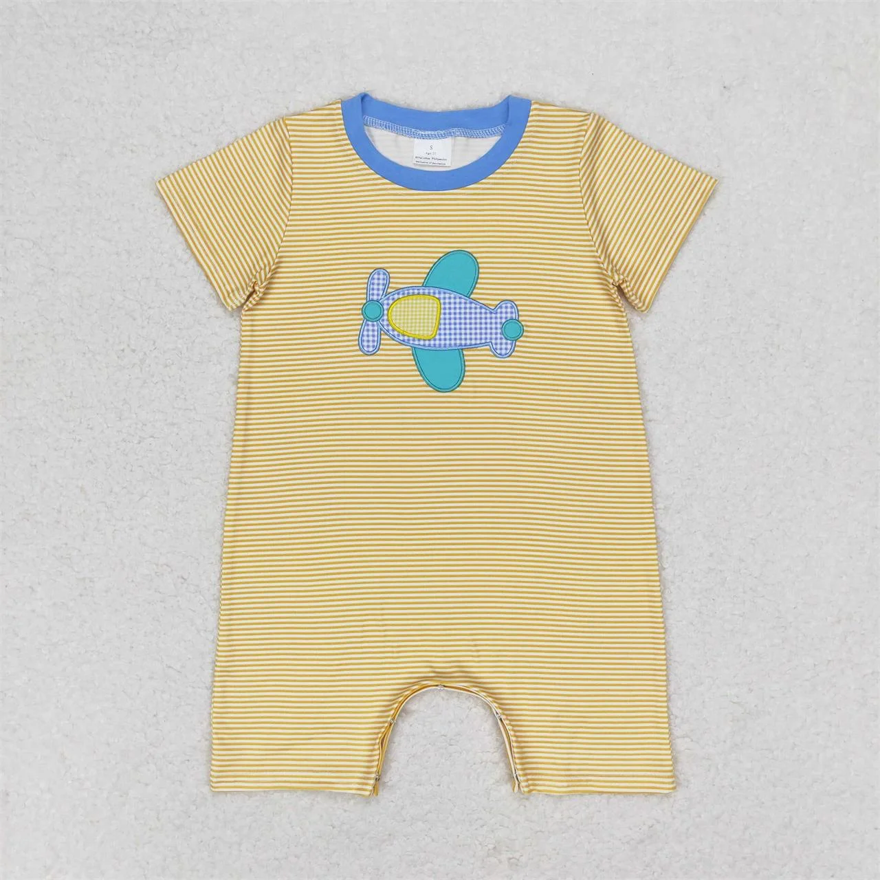 Wholesale Kids Newborn Embroidery One-piece Coverall Bodysuit Baby Boy Toddler Romper Children Infant  Jumpsuit Boutique Clothes 3