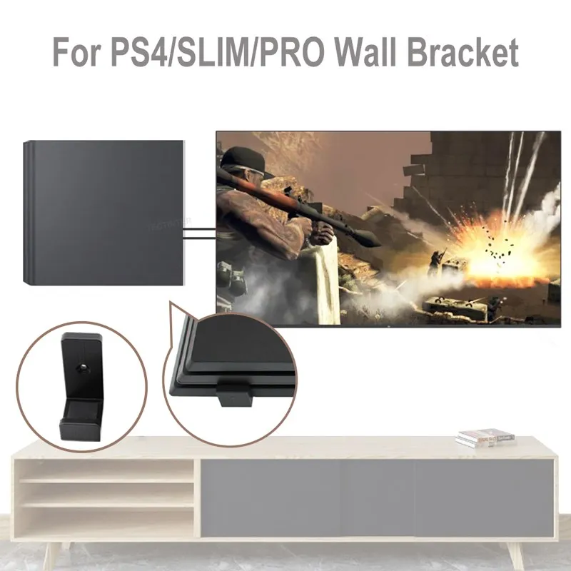 Wall Mount Holder For PS4 Console
