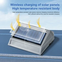 1 pièce, purificateur solaire, fonctionnement automatique, purificateur d'air avec capteur de vibration, peut améliorer manière significative de l'air à l'intérieur de la voiture i 6